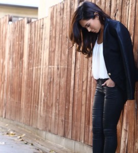 marianna hewitt celeb boutique leather jacket fashion blogger los angeles zara topshop hot miami styles